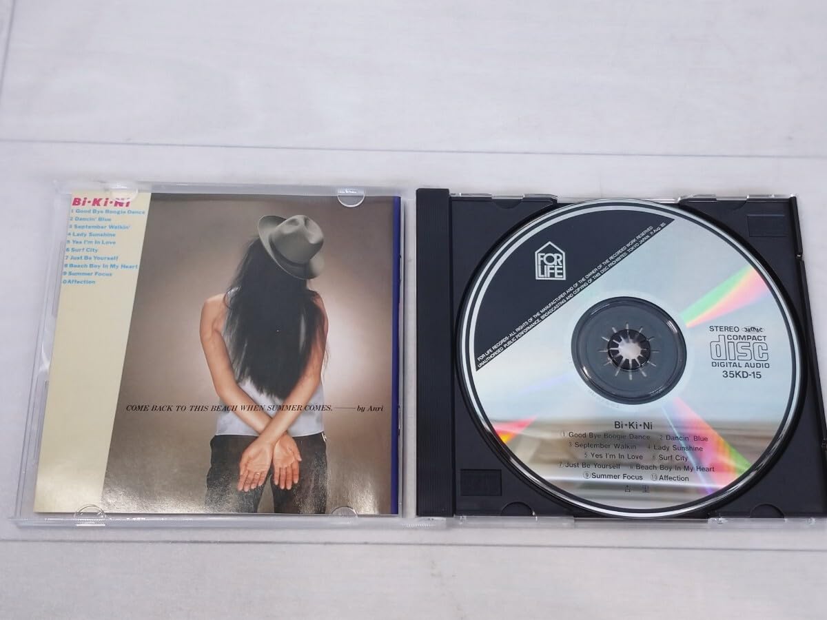 Amazon.co.jp: 「」○ CD 杏里 BiKiNI ビキニ 35KD-15 帯欠品 中古品